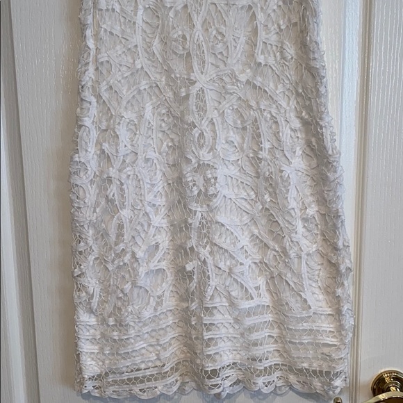 INC International Concepts Shift Dress 12 White - Picture 3 of 9